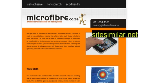 microfibre.co.za alternative sites