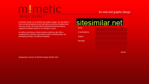 Mimeticdesign similar sites