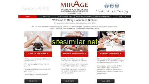 miragebrokers.co.za alternative sites