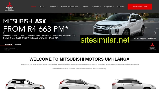 Mitsubishimotorsumhlanga similar sites