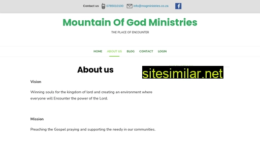 mogministries.co.za alternative sites