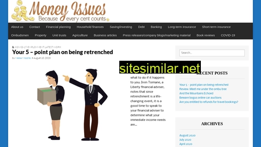 moneyissues.co.za alternative sites