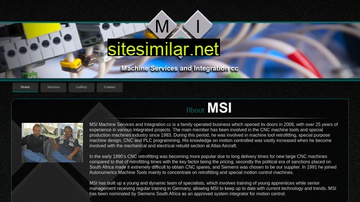 msicnc.co.za alternative sites
