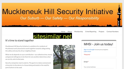 muckleneukhill.co.za alternative sites