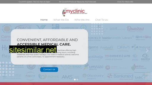 myclinichealthcare.co.za alternative sites