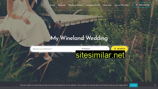 mywinelandwedding.co.za alternative sites