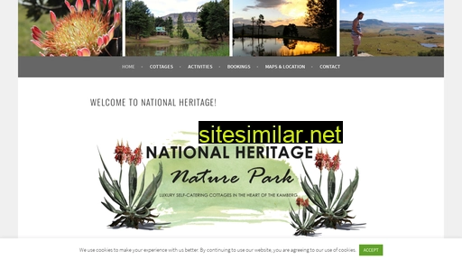 nationalheritage.co.za alternative sites