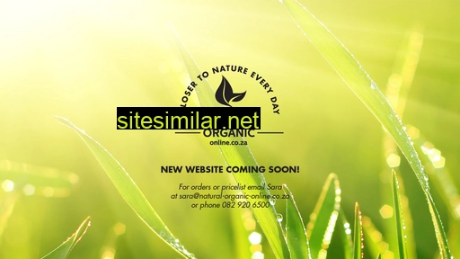 natural-organic-online.co.za alternative sites