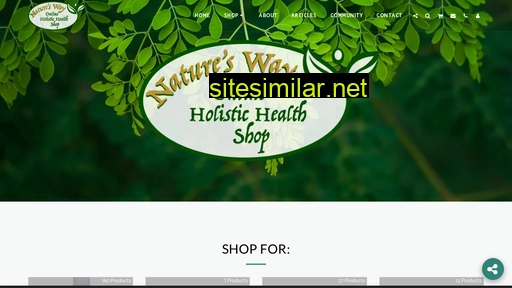 natureswayonlineholistichealthshop.co.za alternative sites