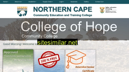 nccetc.edu.za alternative sites