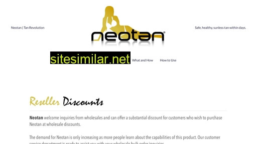 neotan.co.za alternative sites
