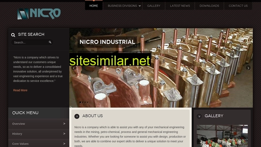 nicroindustrial.co.za alternative sites