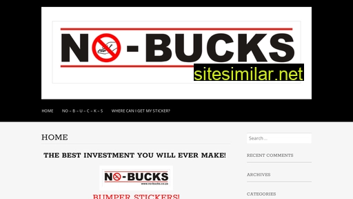 no-bucks.co.za alternative sites