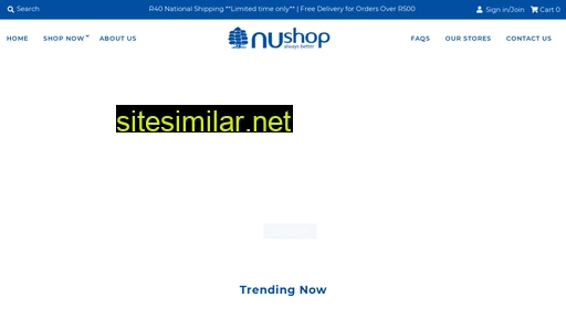 nushop.co.za alternative sites