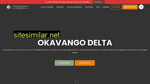 okavangodelta.org.za alternative sites