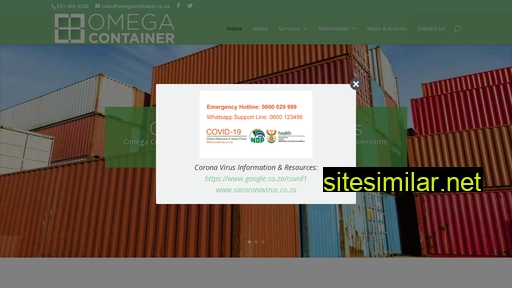 omegacontainer.co.za alternative sites