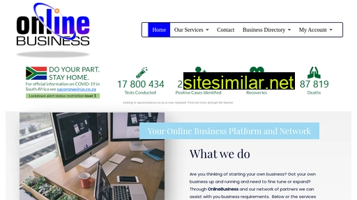 onlinebusiness.co.za alternative sites