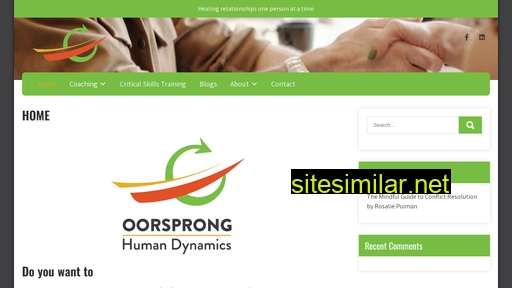 oorsprong.co.za alternative sites
