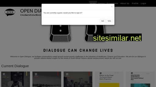opendialogue.co.za alternative sites