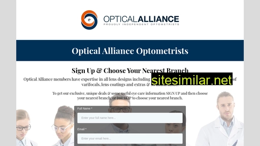 Opticalallianceoptometrists similar sites