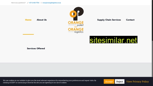orangelogistics.co.za alternative sites