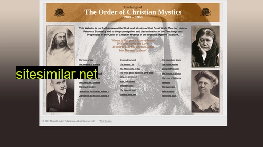 Orderofchristianmystics similar sites