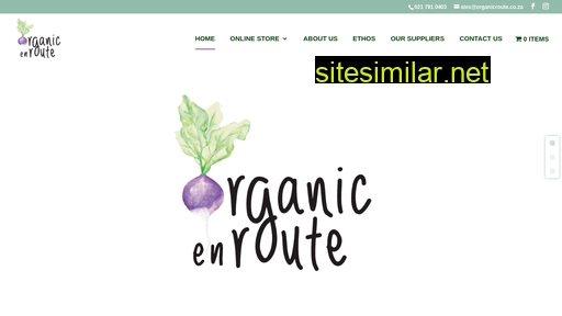 organicroute.co.za alternative sites