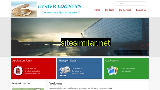 oysterlogistics.co.za alternative sites