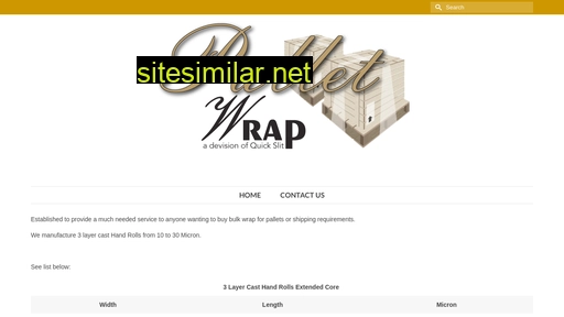 palletwrap.co.za alternative sites
