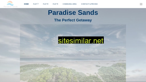 paradisesands.co.za alternative sites