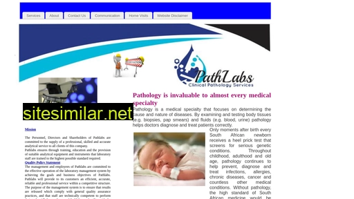 pathlabs.co.za alternative sites