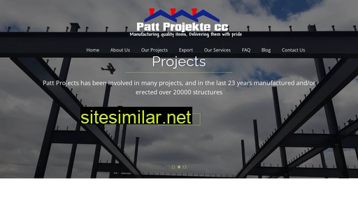 pattprojects.co.za alternative sites