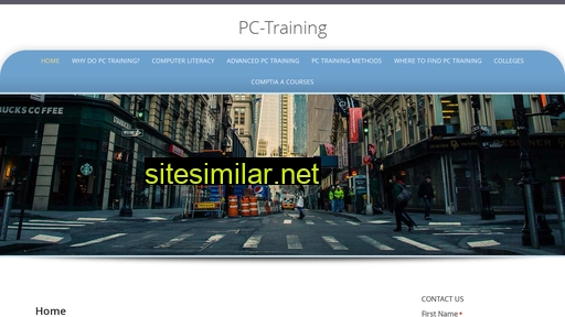 Pc-training similar sites