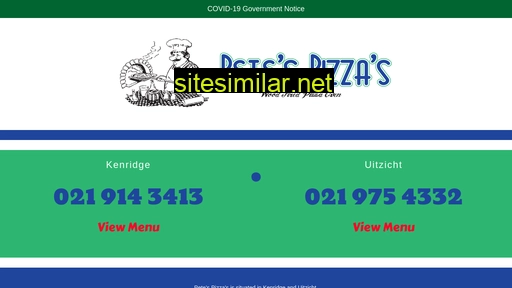 petespizzas.co.za alternative sites
