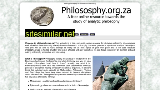 philosophy.org.za alternative sites