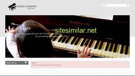 pianolessonscapetown.co.za alternative sites