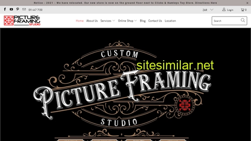pictureframingstudio.co.za alternative sites
