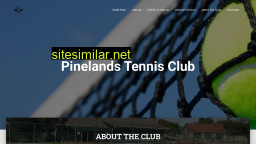 pinelandstennisclub.co.za alternative sites