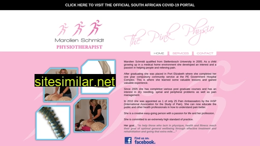 pinkphysio.co.za alternative sites