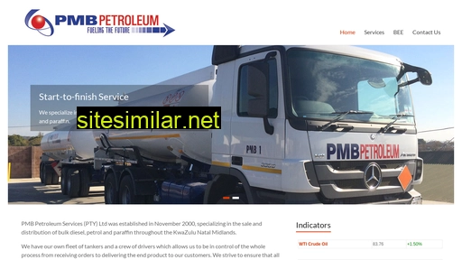 pmbpetroleum.co.za alternative sites