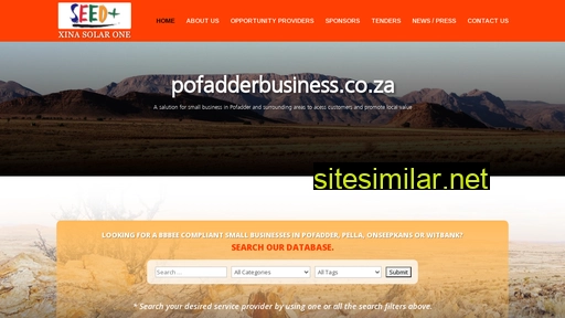 pofadderbusiness.co.za alternative sites