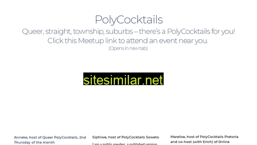 polycocktails.co.za alternative sites