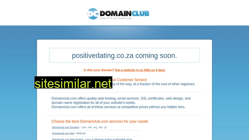 positivedating.co.za alternative sites