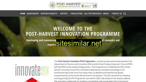 postharvestinnovation.org.za alternative sites