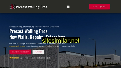 precastwallingpros.co.za alternative sites
