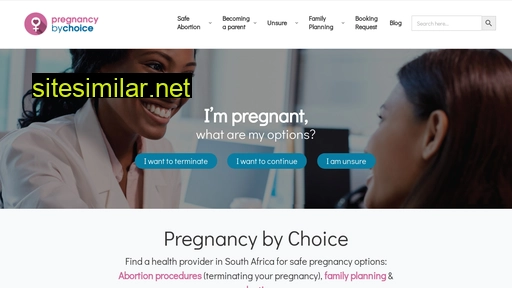 pregnancybychoice.co.za alternative sites