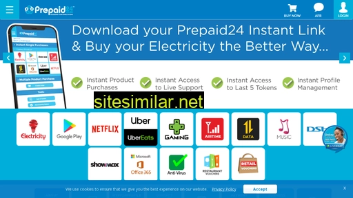 prepaid24.co.za alternative sites