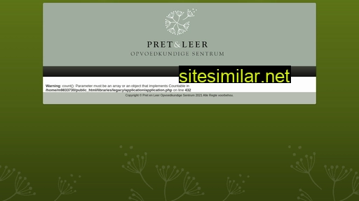pretenleer.co.za alternative sites