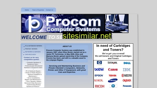procom.co.za alternative sites
