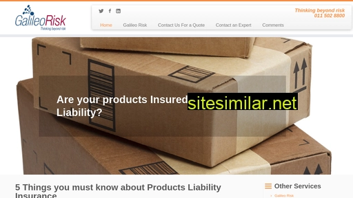 productsliability.co.za alternative sites